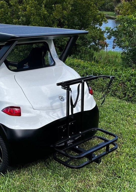 Claim Your Free INTI Golf Bag Rack - Solar Transport Systems