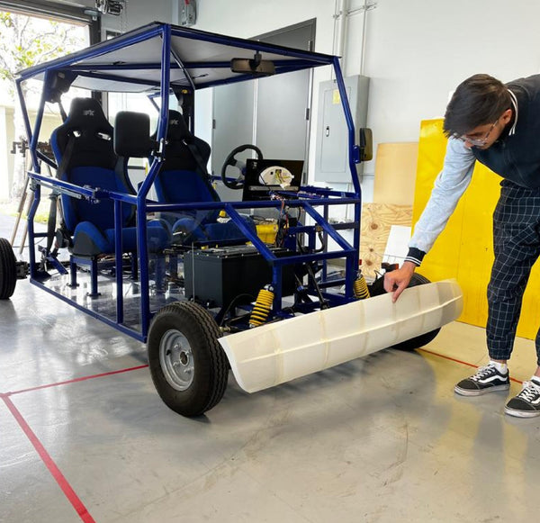 First Test Drive of the INTI - Solar Transport Systems